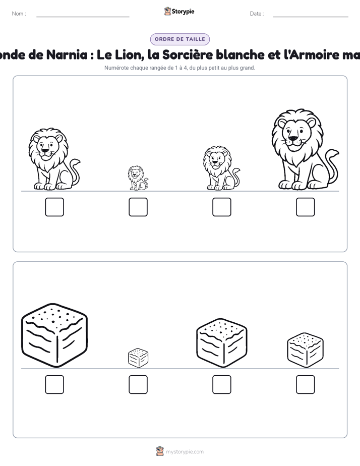 Ordre de Taille