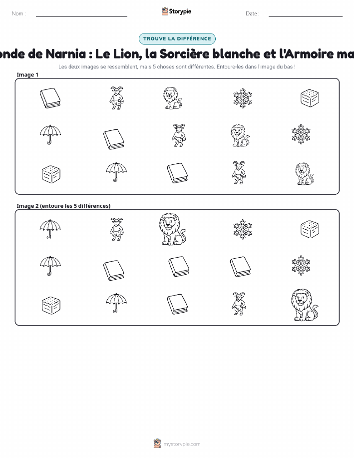 Trouvez les Différences