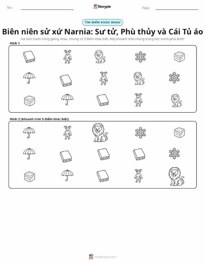 Tìm Sự Khác Biệt