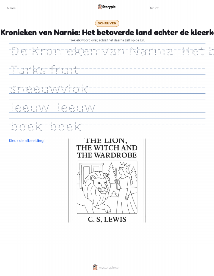 Schrijf Oefening