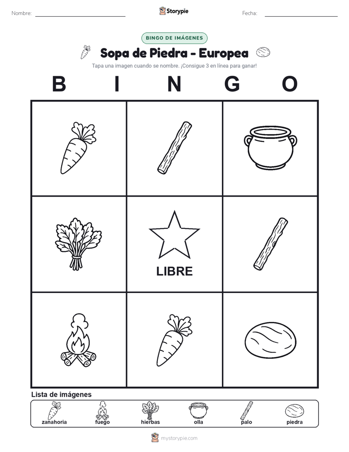 Bingo de Imágenes