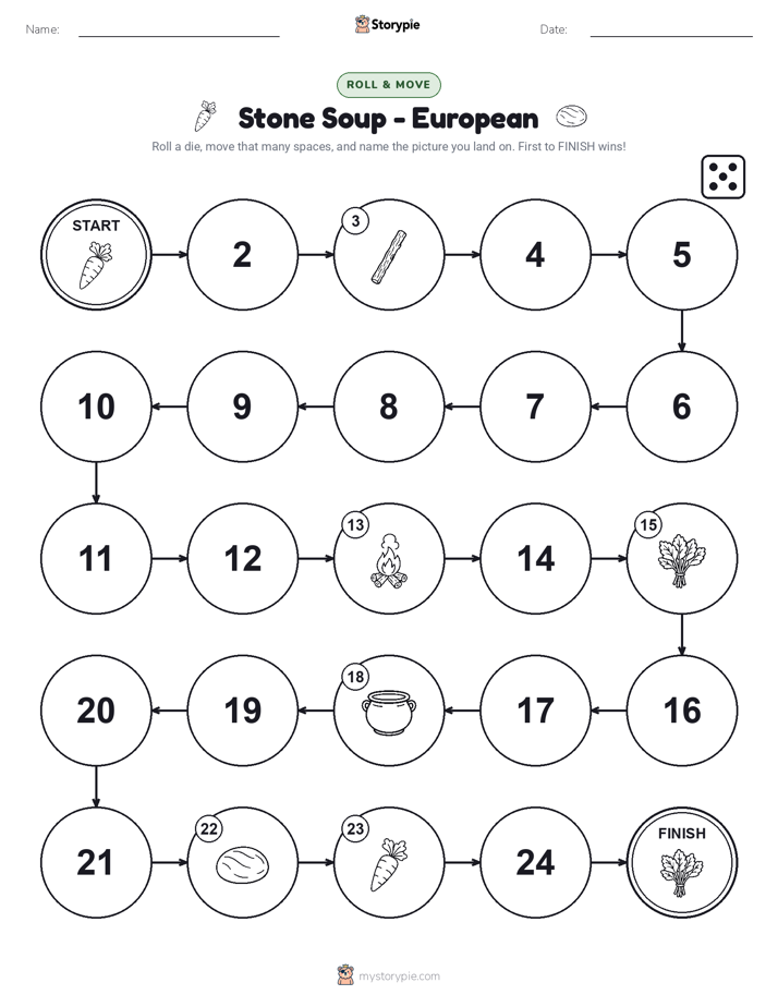 Roll & Move Game