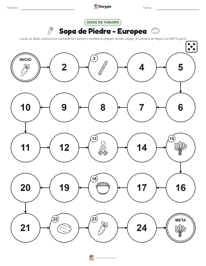 Juego de Rueda y Avanza