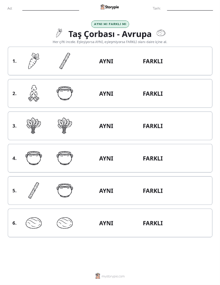Aynı mı Farklı mı