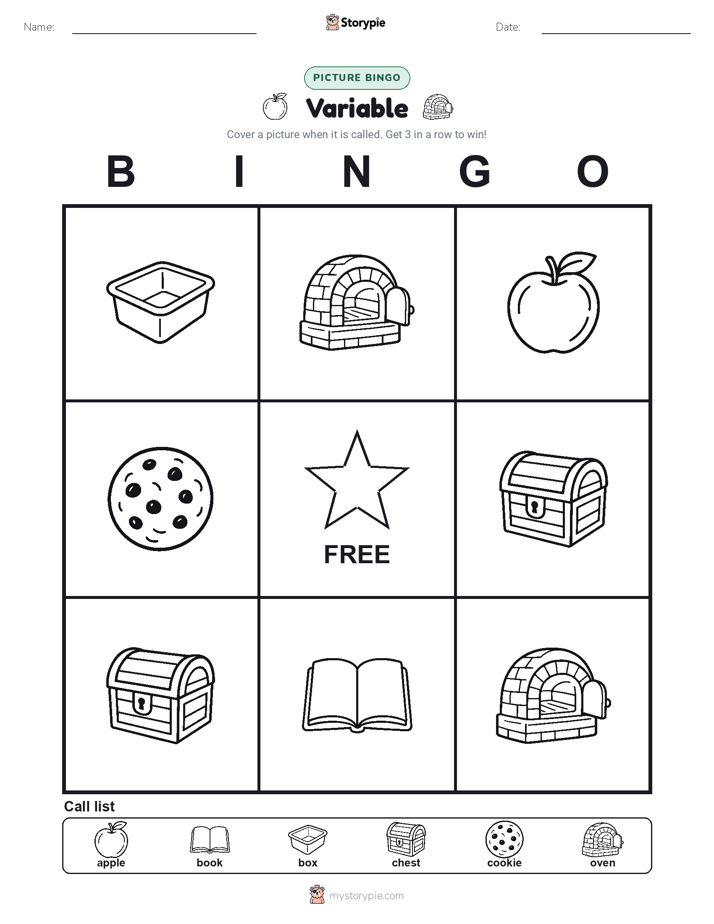 Picture Bingo