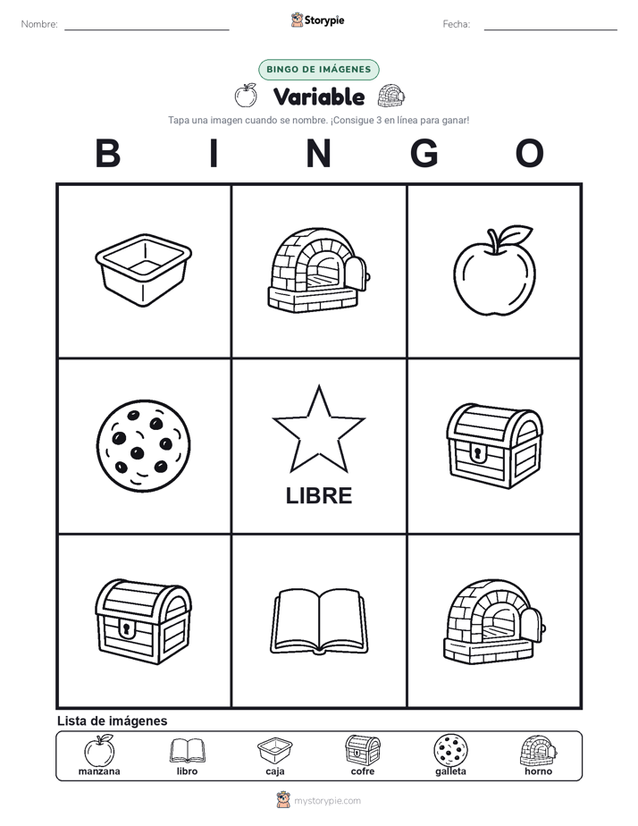 Bingo de Imágenes