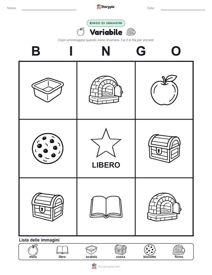 Bingo delle Immagini