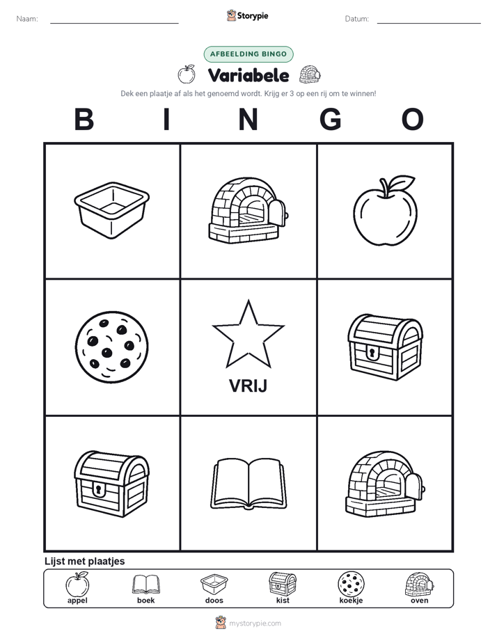 Afbeelding Bingo