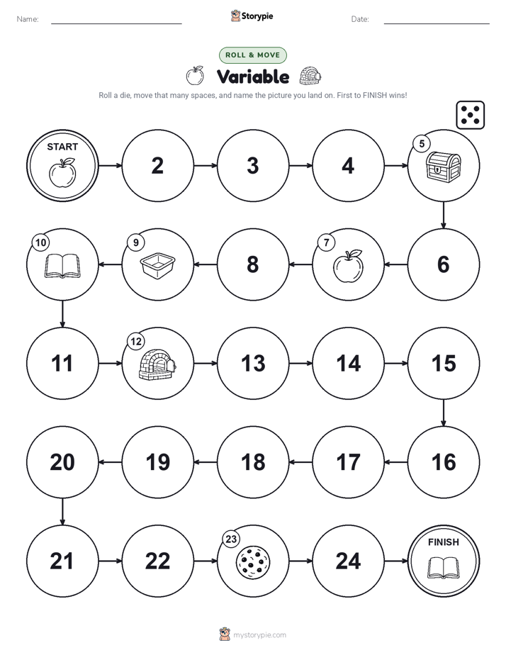Roll & Move Game