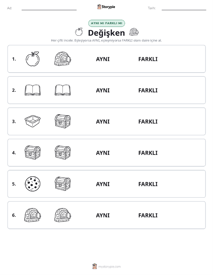Aynı mı Farklı mı