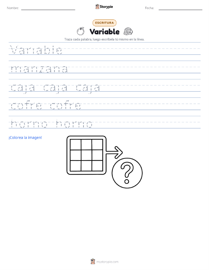Práctica de Escritura