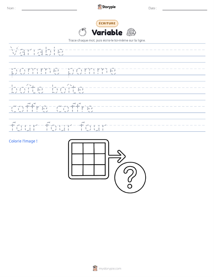 Pratique d'écriture