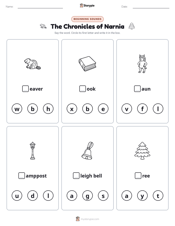 Beginning Sounds
