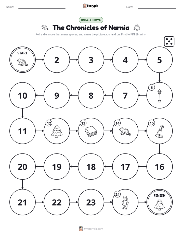 Roll & Move Game