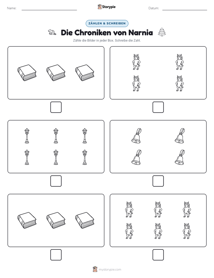Zählen & Schreiben