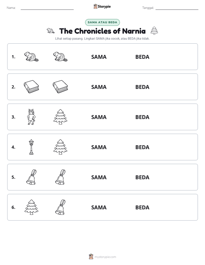Sama atau Berbeda