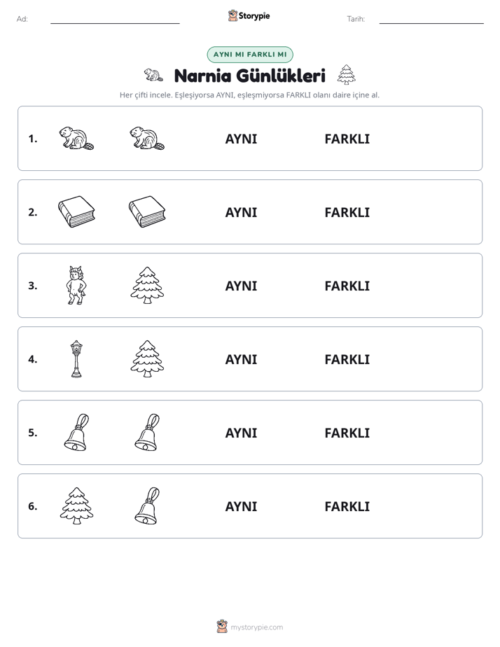 Aynı mı Farklı mı