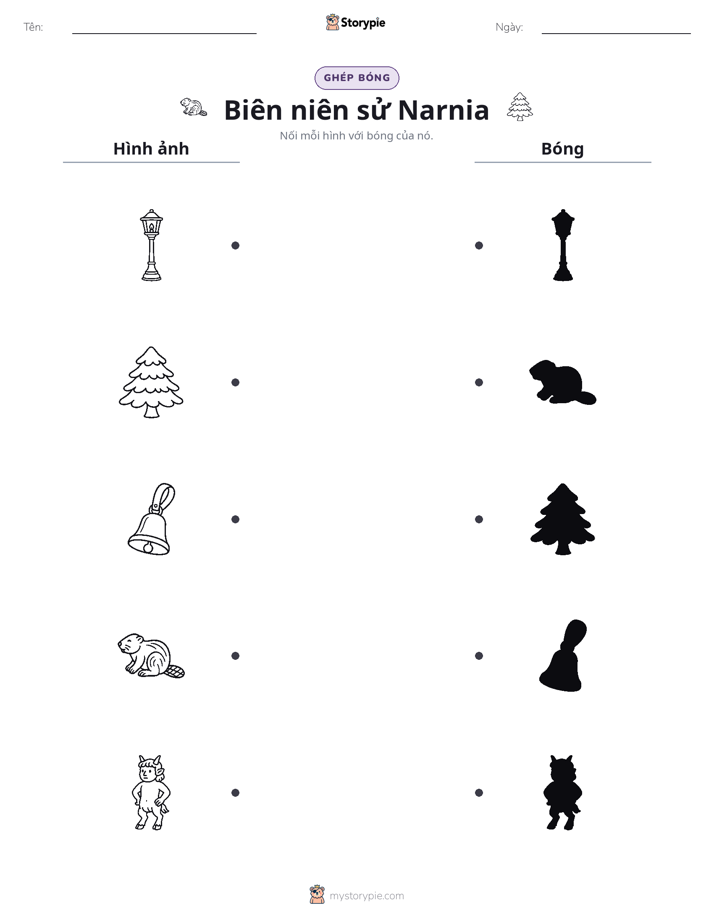 Ghép Hình Bóng