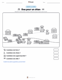Aperçu de la feuille de travail imprimable Winn-Dixie (roman)