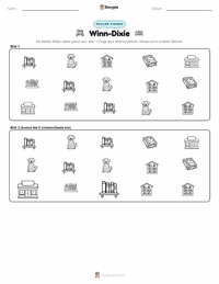 Winn-Dixie (Roman) druckbare Arbeitsblatt Vorschau