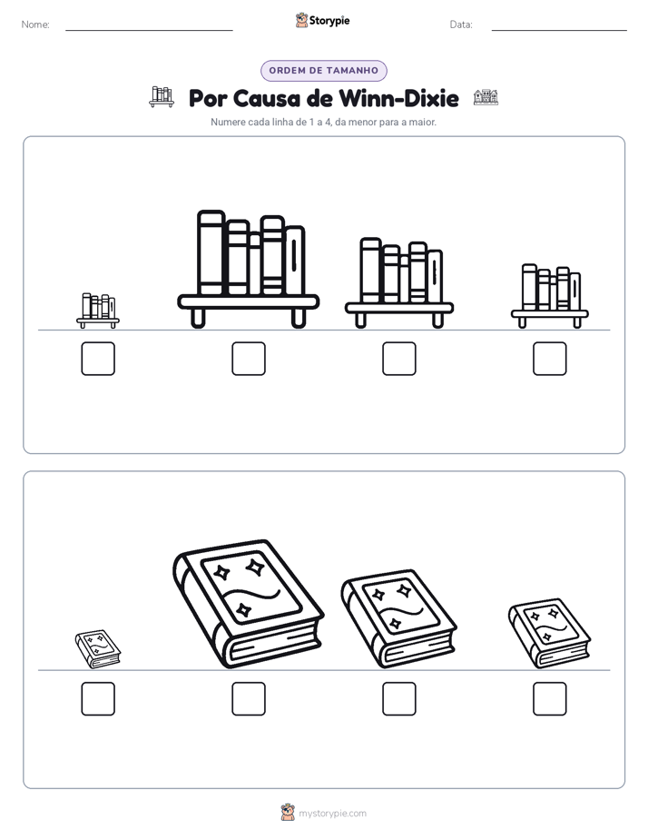 Ordem de Tamanho