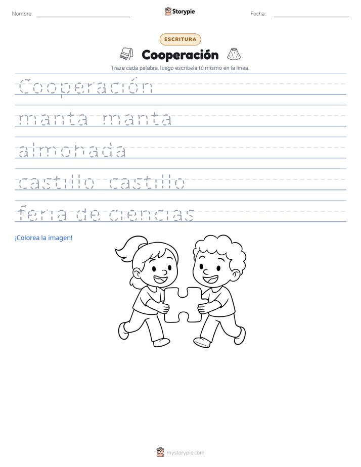 Práctica de Escritura