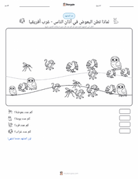 معاينة ورقة العمل القابلة للطباعة لماذا يطن البعوض في آذان الناس - غرب أفريقيا