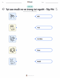 Xem trước tài liệu in sẵn Tại Sao Muỗi Vo Ve Bên Tai Người - Tây Phi
