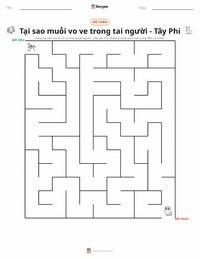 Xem trước tài liệu in sẵn Tại Sao Muỗi Vo Ve Bên Tai Người - Tây Phi