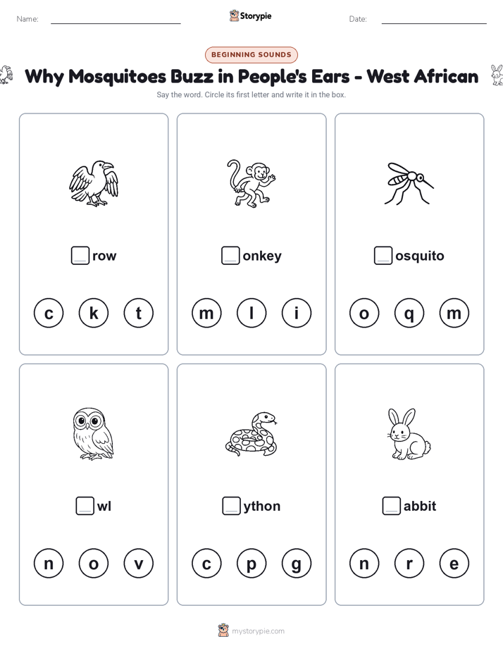 Beginning Sounds