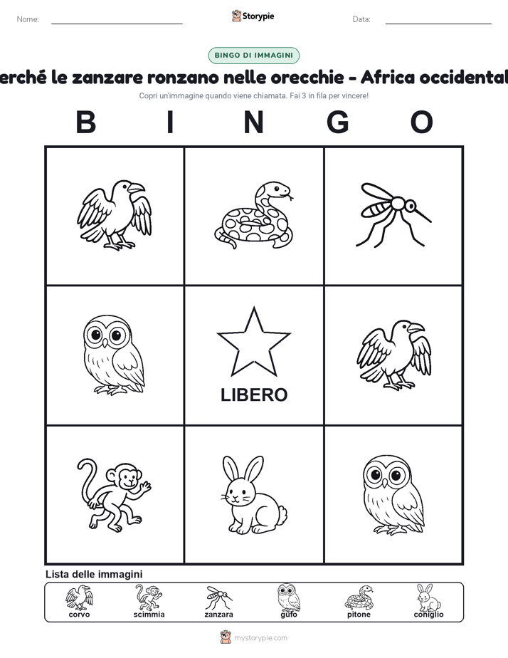 Bingo delle Immagini