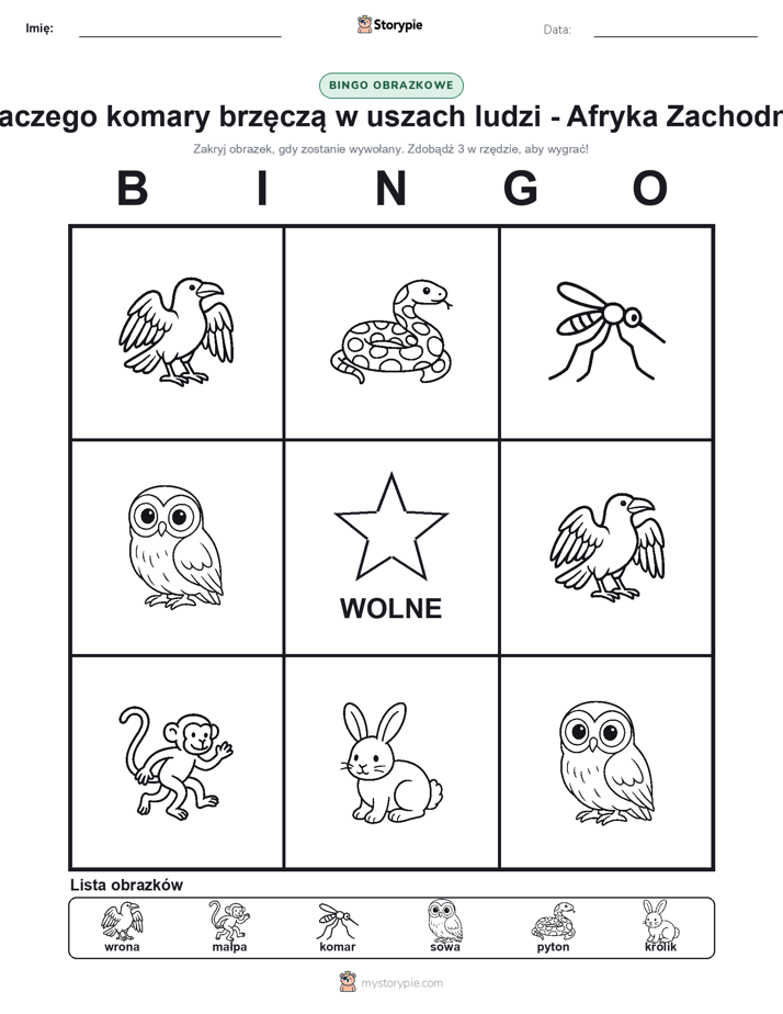 Bingo obrazkowe