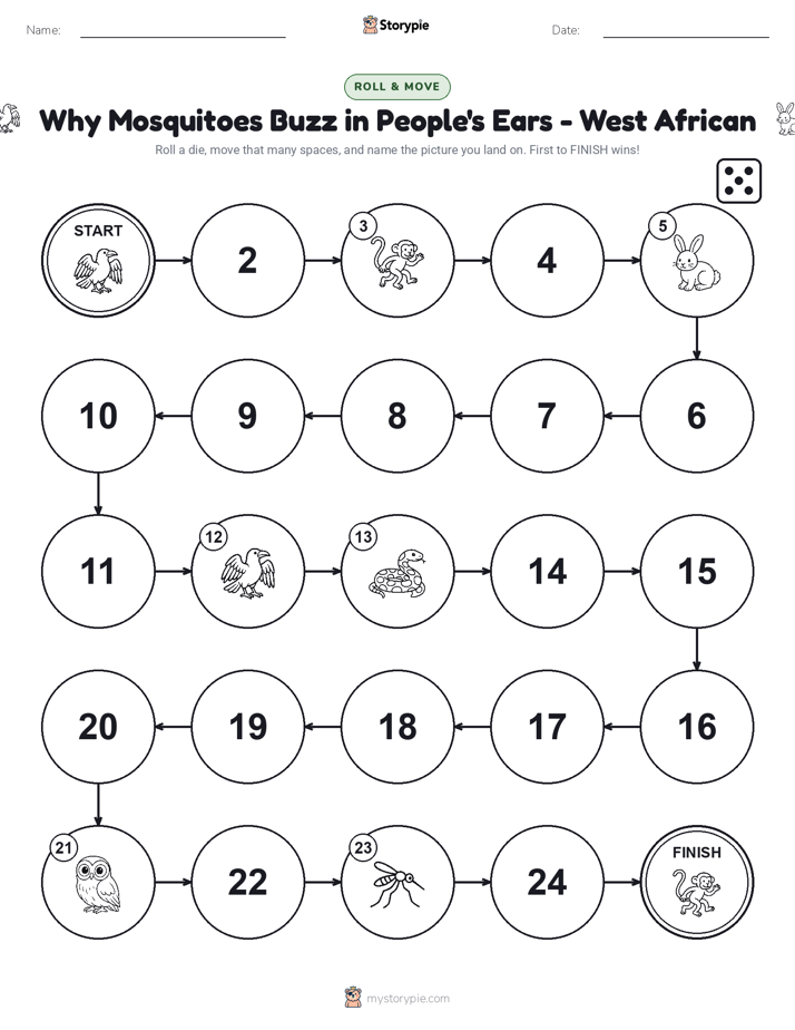 Roll & Move Game