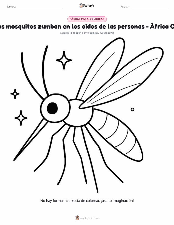 Página para Colorear