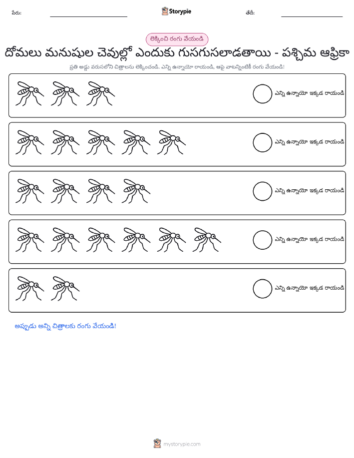 ఎన్నిక & రంగు