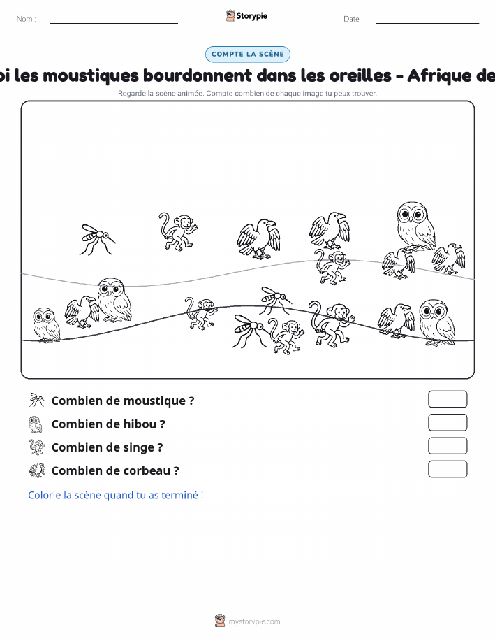 Scène de Comptage