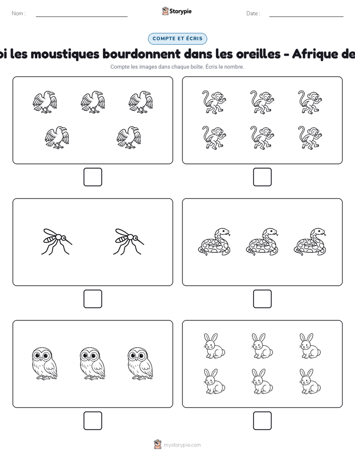 Compter & Écrire