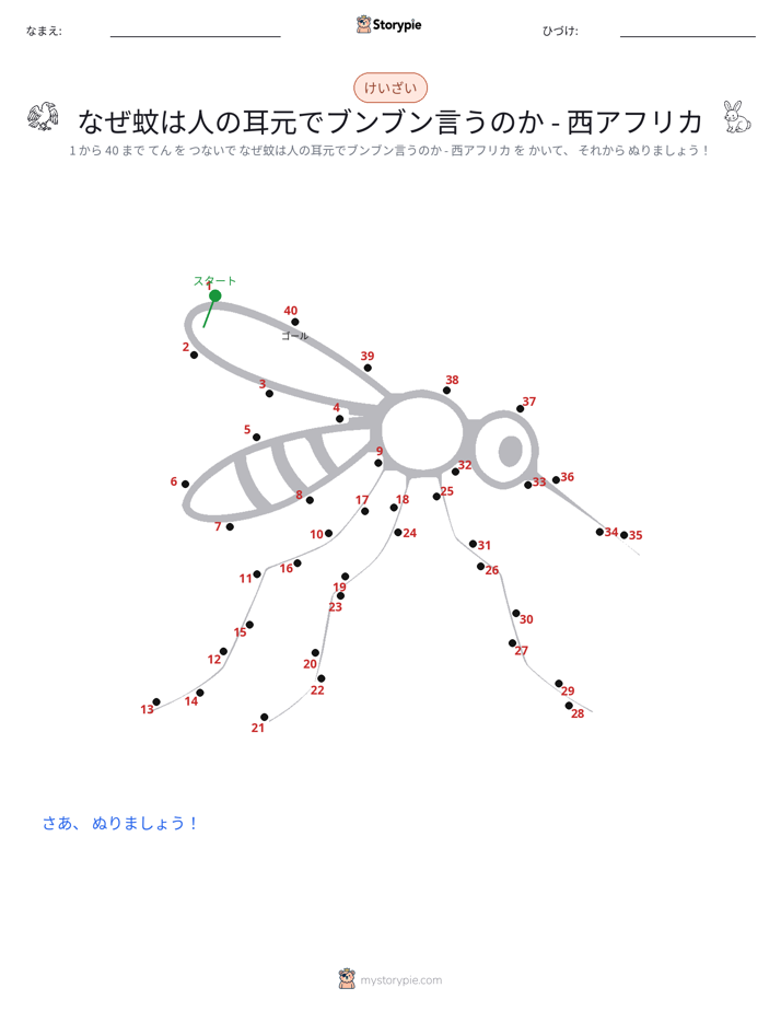 点つなぎ
