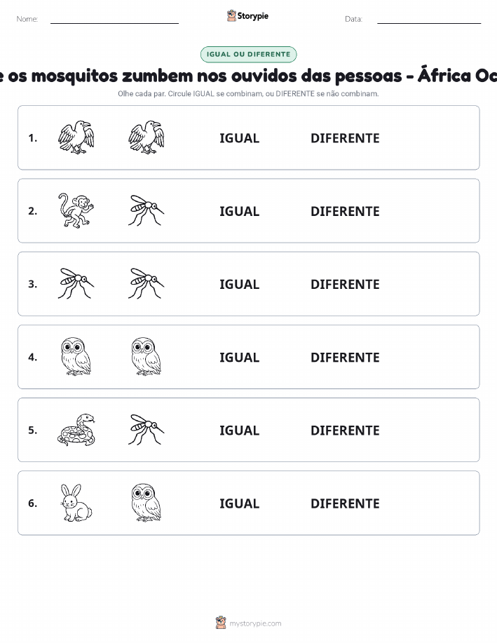 Igual ou Diferente