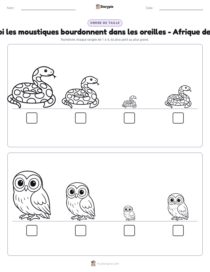 Ordre de Taille