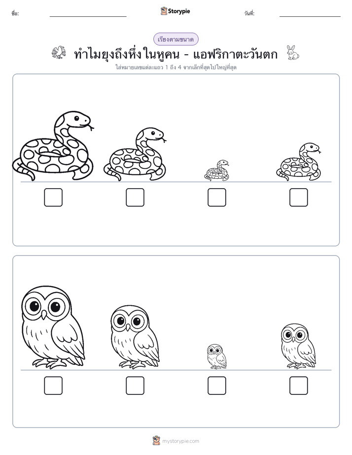 ลำดับขนาด