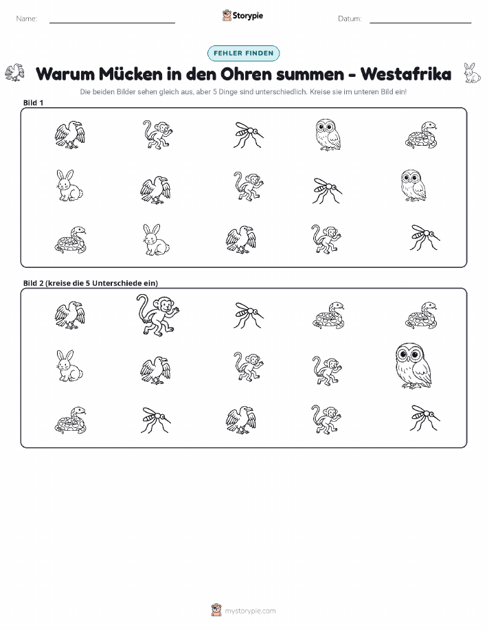 Finde den Unterschied