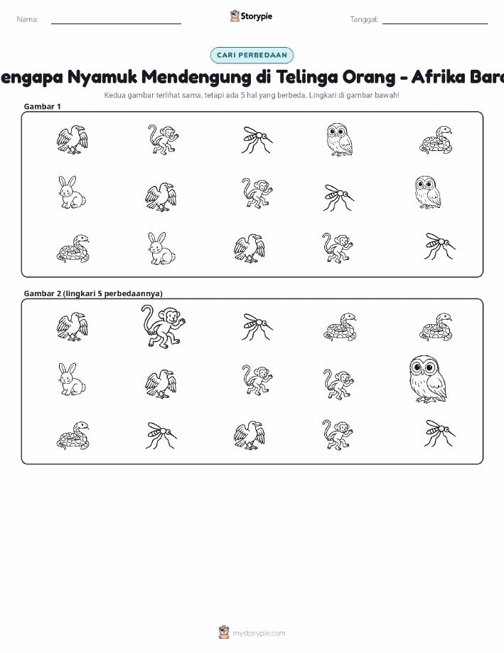 Temukan Perbedaannya