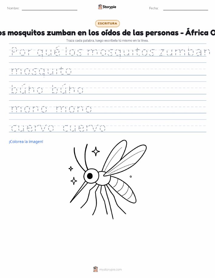 Práctica de Escritura