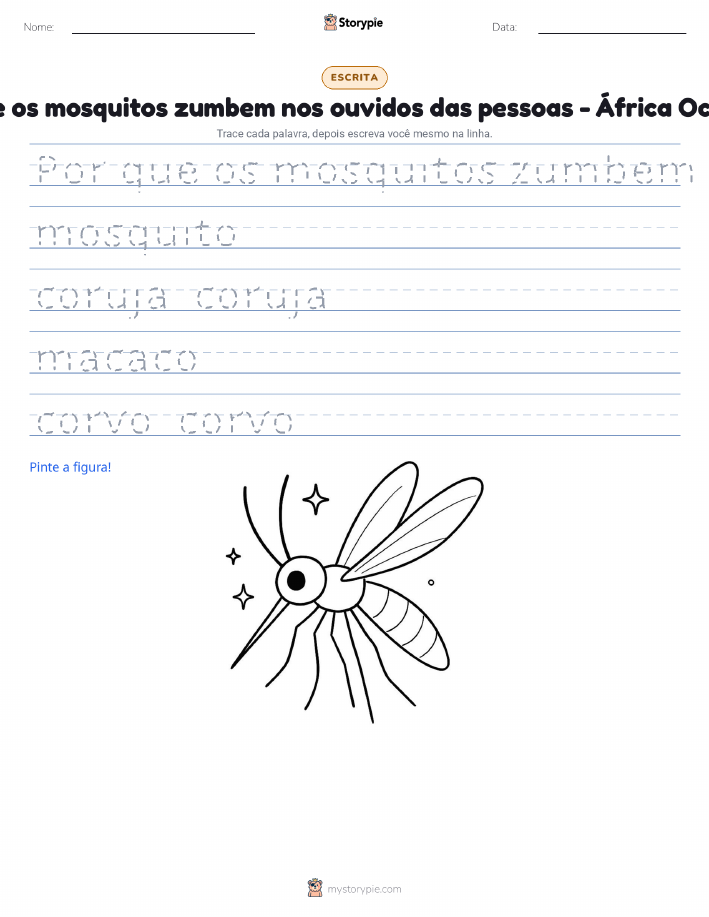 Prática de Escrita