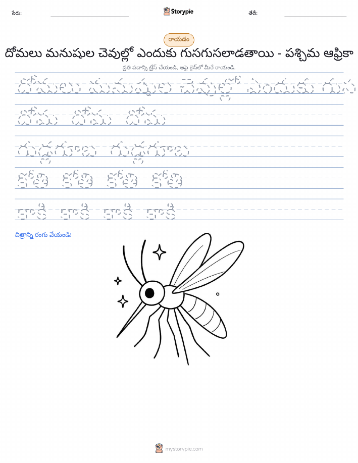 రాయడం సాధన