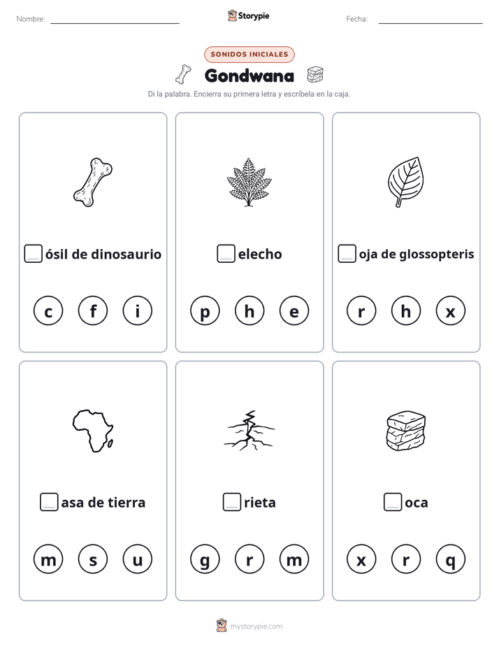 Sonidos Iniciales