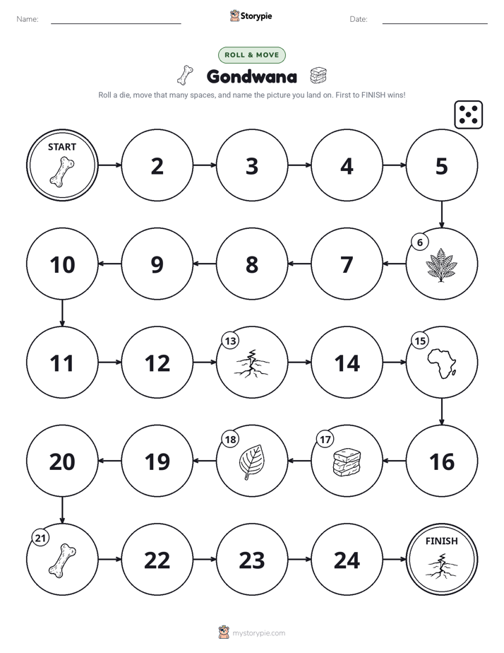 Roll & Move Game