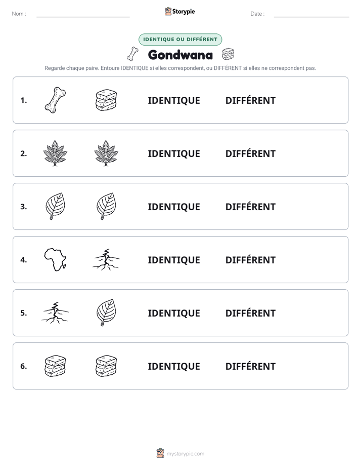 Identique ou Différent