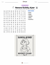 Ramona Quimby, 8 Jaar (roman) afdrukbare werkblad voorbeeld